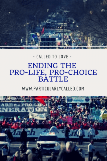 Stop Fighting and Start Loving – Ending the Pro-Choice, Pro-life Battle…