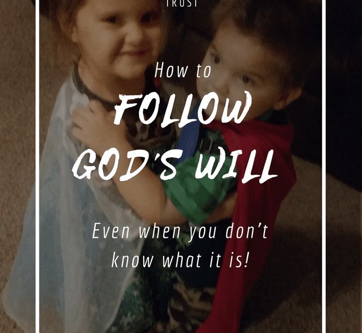 How to Do God’s Will (Even if you don’t know what it is)