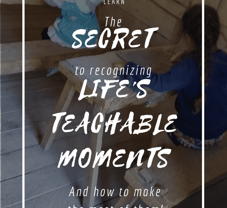 teachable moments,