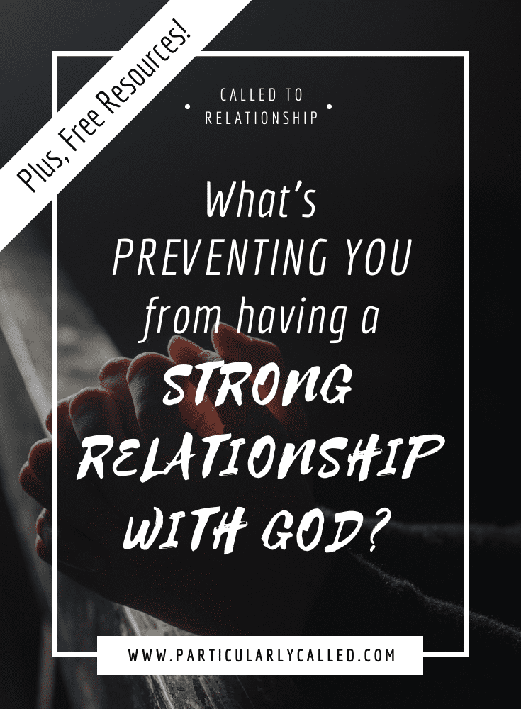 4 Attitudes Preventing Your Strong Relationship with God