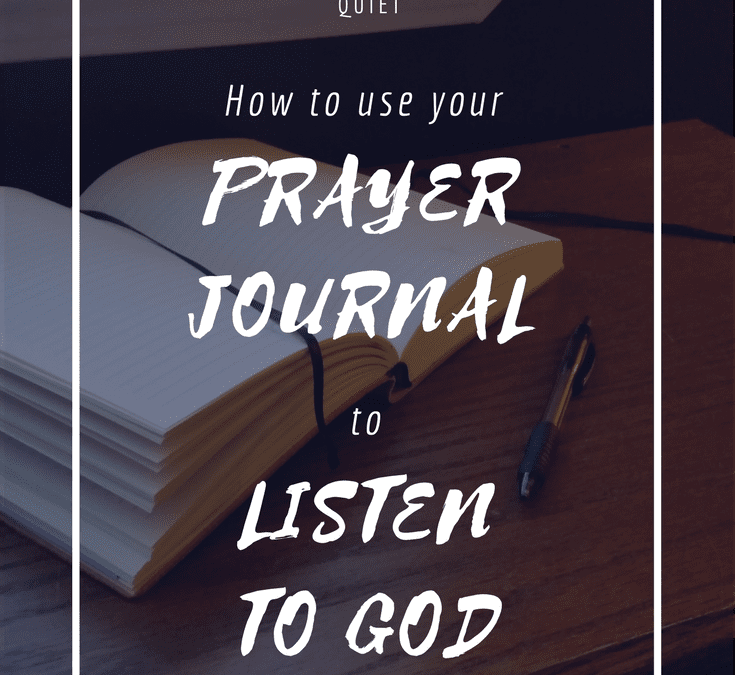 Prayer journal, listen to god - pinterest