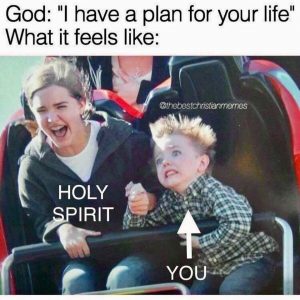 God's Plan, Holy Spirit, Fear