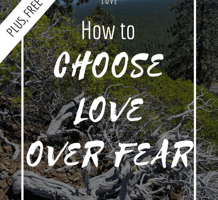 choose love over fear