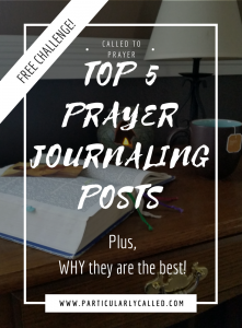 prayer journal, prayer journaling