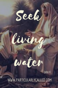 Samaritan woman, woman at the well, living water