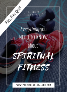 Spiritual fitness, spiritually fit