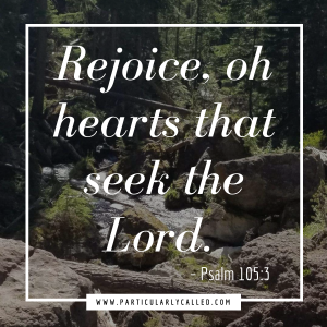 Seek the Lord with all your heart _ Joy _ Seeking God Quotes _ Hope _ #VerseoftheDay _ Psalm 105