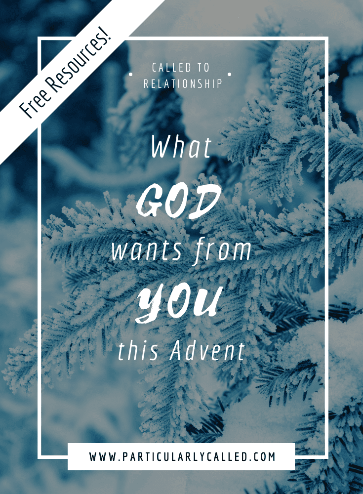 What God wants from YOU this Advent – The Perfect Gift
