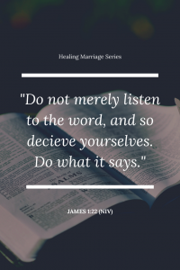 Bible Verse - Trusting God healed my marriage
