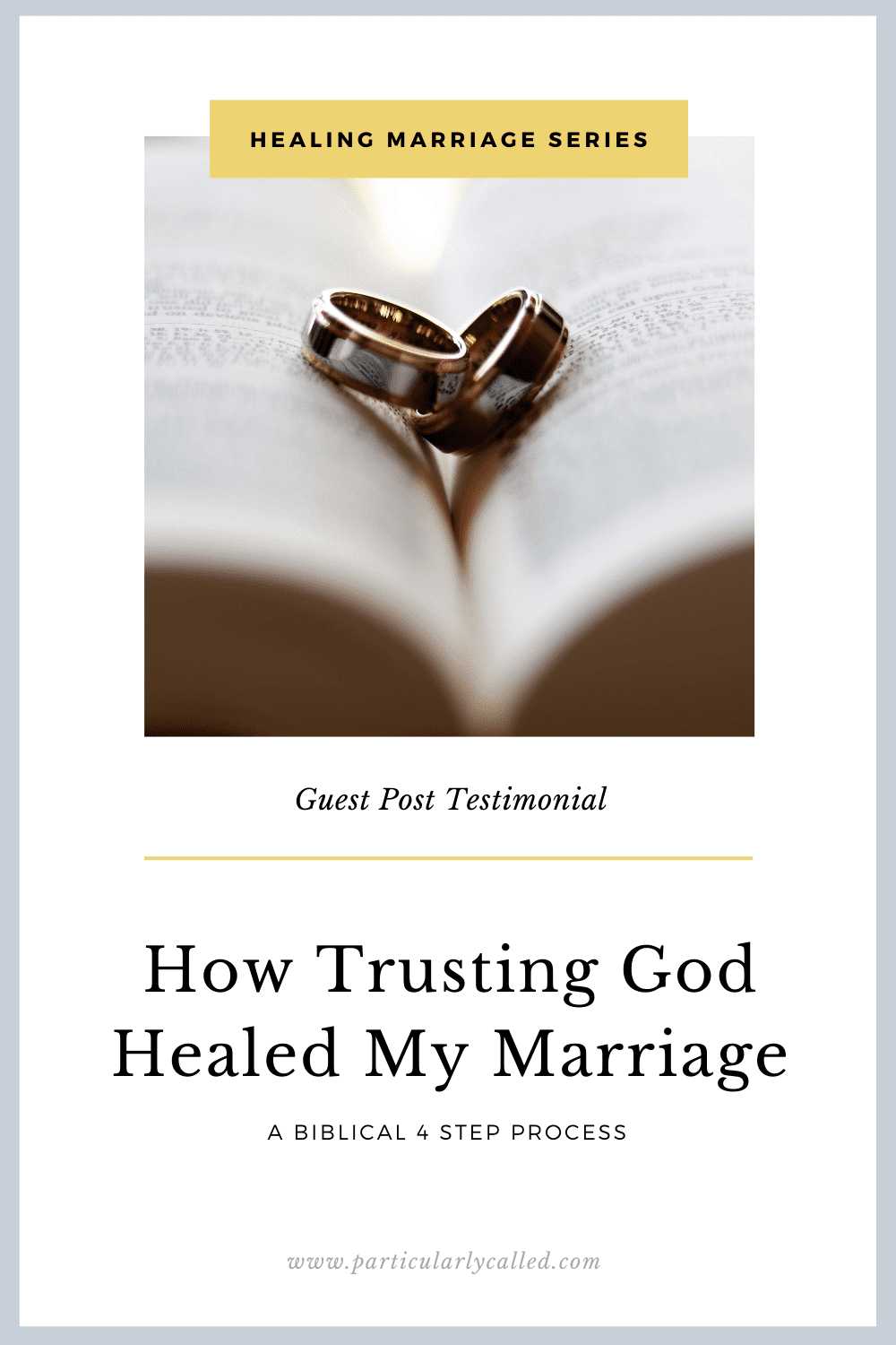 How Trusting God Healed My Marriage – A Wounded Wife’s Testimony