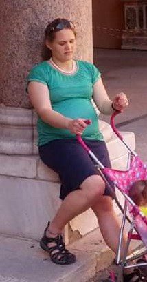 Before Photo (Pregnancy) - motivation to workout
