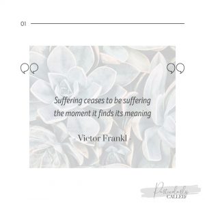 Victor frankl suffering quote