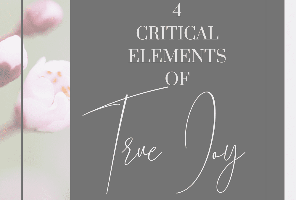 4 Characteristics of True Joy in the Lord